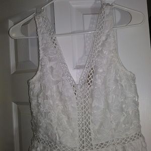 Gorgeous white lace dress
